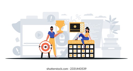 Digital Marketing Team. Ready to use banner