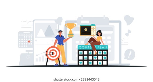 Digital Marketing Team. Ready to use banner