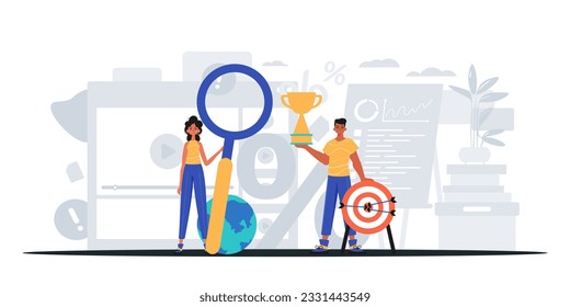 Digital Marketing Team. Ready to use banner