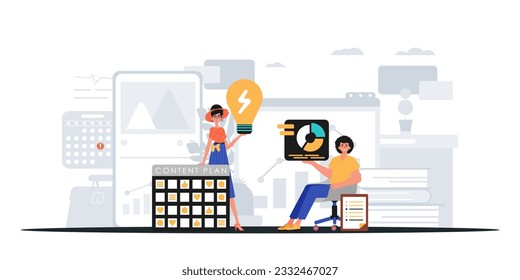 Digital Marketing Team. Ready to use banner