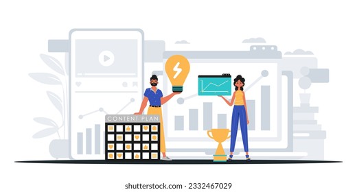 Digital Marketing Team. Ready to use banner