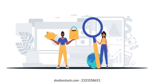 Digital Marketing Team. Ready to use banner