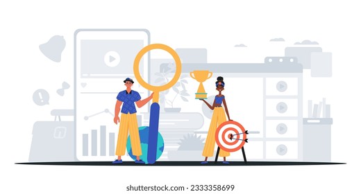Digital Marketing Team. Ready to use banner