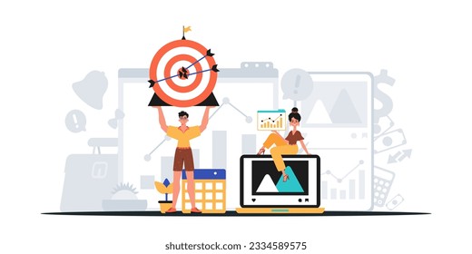 Equipo de Marketing Digital. Listo para usar el banner