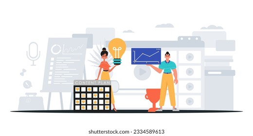 Digital Marketing Team. Ready to use banner