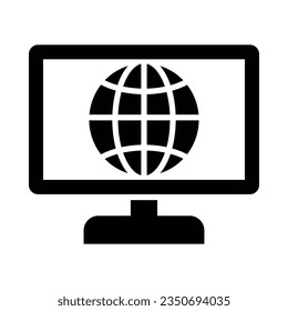 Digital Marketing Vector Glyph Icon For Personal And Commercial Use.
