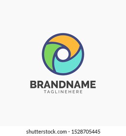 Digital marketing vector logo icon illustration