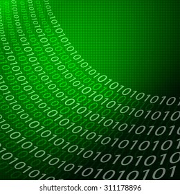 digital matrix background