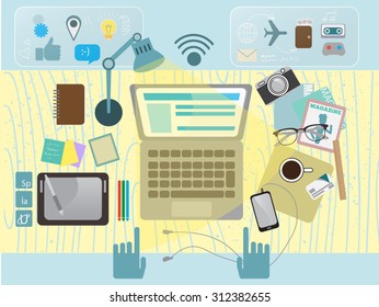 Digital media illustration 