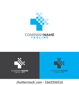 Digital Medic Logo or Digital Cross Logo