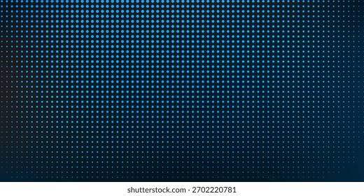 Fondo de puntos azules de malla digital moderno