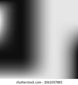 Digital Metallic Liquid Watercolor Gradient Mesh. Black Grey Vector Watercolor Gradient Background. Empty Smooth Aluminium Trendy Blurred Texture. Minimal Monochrome Silver Dark Blurry Background.