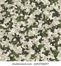 Patrón de Vector de camuflaje militar digital
