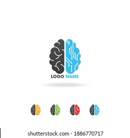 Digital mind logo Design,  creative mind logo