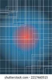 Digital Minimal Geometric Vector Poster Design with Lines and Gradient Colorful Circles. Collection of Abstract Backgrounds for Covers, Flyers, Templates, Booklets, Cards, Brochures, Branding, etc.