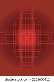 Digital Minimal Geometric Vector Poster Design with Lines and Gradient Colorful Circles. Collection of Abstract Backgrounds for Covers, Flyers, Templates, Booklets, Cards, Brochures, Branding, etc.