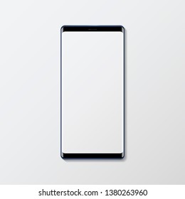 Digital mobile phone screen mockup