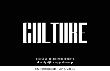 Digital modern alphabet fonts. Abstract typography technology electronic, sport, music, future creative font. vector illustration