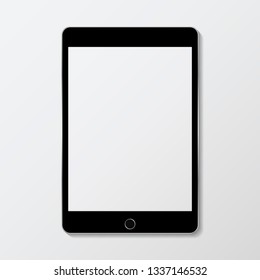 Digital modern tablet screen mockup
