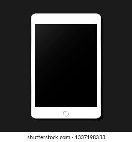 Digital modern tablet screen mockup