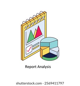 Digital Money isometric Colored illustration. EPS File stock illustration