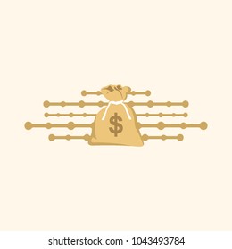 digital money logo