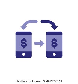 Digital Money Transfer Between Two Bank Accounts