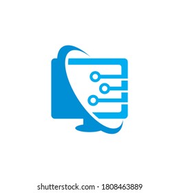 Digital Monitor Logo , Technology Logo