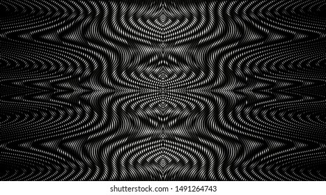 
Digital monochrome contemporary technological abstract background with gradient and moire effect Can be used for modern design, printing on wrapping paper, design of books, websites, accessories.