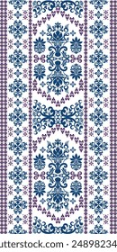 Digital Moroccan,Arabic tale,Damask seamless pattern EPS vector,Islamic pattern,Damask ikat ethnic of paisley and decorative floral branches.Indian motif background,floral embroidery for print,fabric