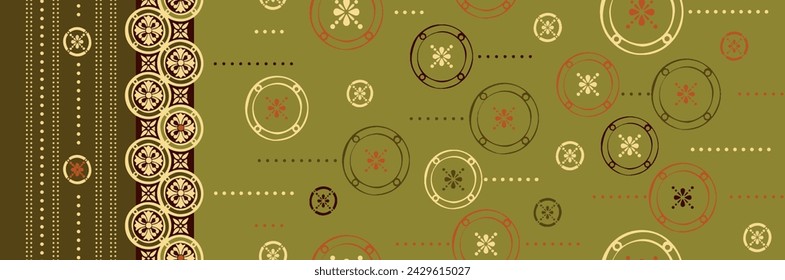 Bordes de motivos digitales. Conjunto de patrones de damasco oriental para tarjetas de felicitación e invitaciones de boda. Imagen con elementos en blanco y negro. Textura de fondo geométrica abstracta, patrón de forma geométrica