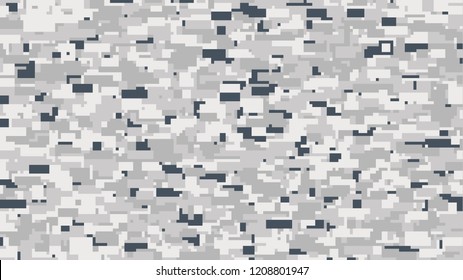 Digital Multi Scale Pixel Camouflage