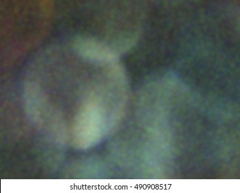 Digital multicolor noise, special effect. Blurred rhythmic spots. Dark background. Abstract composition, vector EPS10. Not trace image, include mesh gradient only