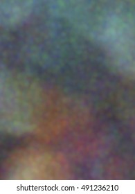 Digital multicolor noise, special effect. Blurred rhythmic spots. Dark background. Abstract composition, vector EPS10. Not trace image, include mesh gradient only