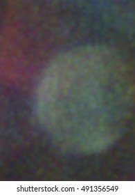 Digital multicolor noise, special effect. Blurred rhythmic spots. Dark background. Abstract composition, vector EPS10. Not trace image, include mesh gradient only