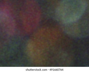 Digital multicolor noise, special effect. Blurred rhythmic spots. Dark background. Abstract composition, vector EPS10. Not trace image, include mesh gradient only