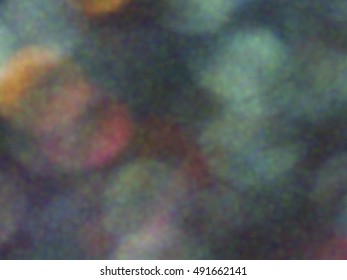 Digital multicolor noise, special effect. Blurred rhythmic spots. Dark background. Abstract composition, vector EPS10. Not trace image, include mesh gradient only