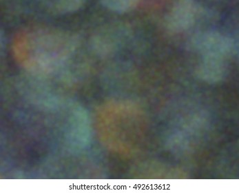 Digital multicolor noise, special effect. Blurred rhythmic spots. Dark background. Abstract composition, vector EPS10. Not trace image, include mesh gradient only