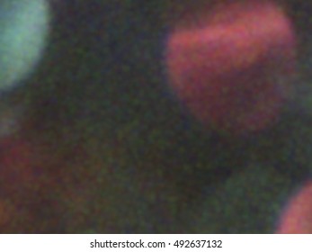 Digital multicolor noise, special effect. Blurred rhythmic spots. Dark background. Abstract composition, vector EPS10. Not trace image, include mesh gradient only