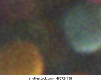 Digital multicolor noise, special effect. Blurred rhythmic spots. Dark background. Abstract composition, vector EPS10. Not trace image, include mesh gradient only