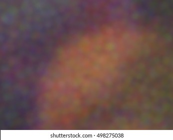 Digital multicolor noise, special effect. Blurred rhythmic spots. Dark background. Abstract composition, vector EPS10. Not trace image, include mesh gradient only