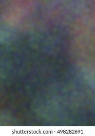 Digital multicolor noise, special effect. Blurred rhythmic spots. Dark background. Abstract composition, vector EPS10. Not trace image, include mesh gradient only
