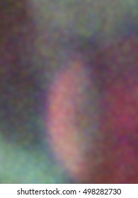 Digital multicolor noise, special effect. Blurred rhythmic spots. Dark background. Abstract composition, vector EPS10. Not trace image, include mesh gradient only