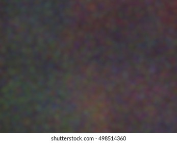 Digital multicolor noise, special effect. Blurred rhythmic spots. Dark background. Abstract composition, vector EPS10. Not trace image, include mesh gradient only