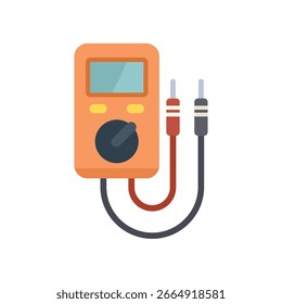 Multímetro digital con sondas, dispositivo de medición para probar circuitos eléctricos, herramienta de medición electrónica