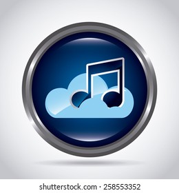 digital music design, vector illustration eps10 graphic 