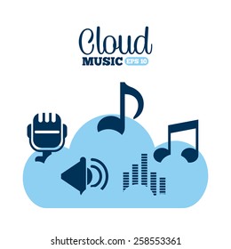 digital music design, vector illustration eps10 graphic 