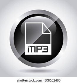 digital music design, vector illustration eps10 graphic 