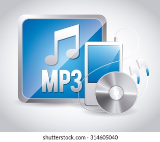 digital music technology design, vector illustration eps10 graphic 