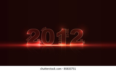 digital neon background. vector illustration